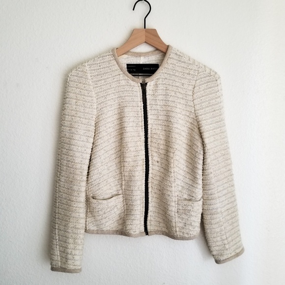 Zara Jackets & Blazers - EUC Zara Tweed Jacket